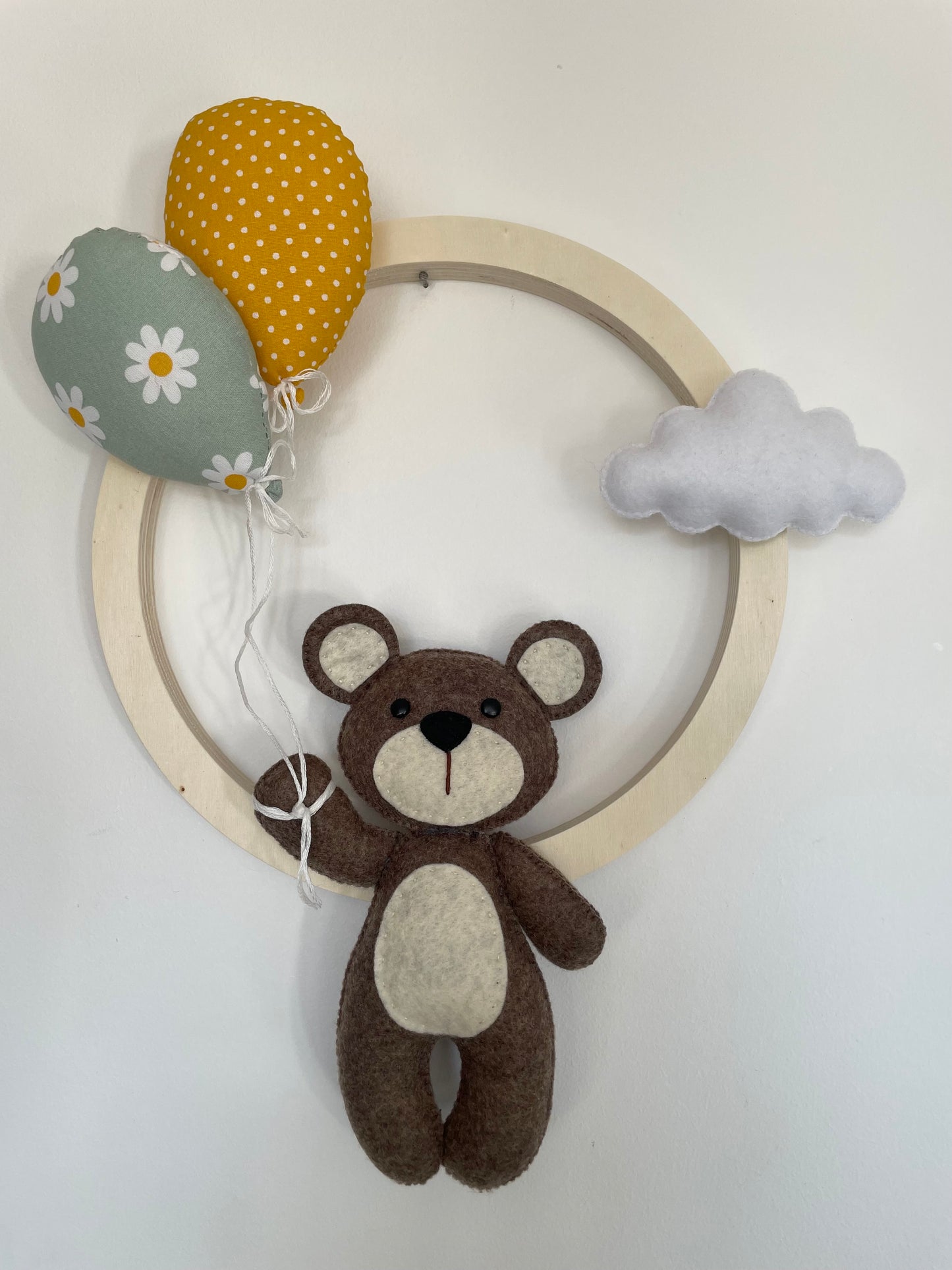 Couronne ours, ballons