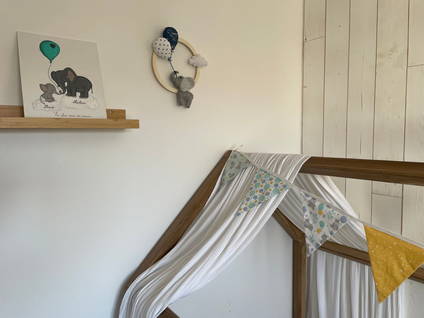 Couronne éléphant, ballons