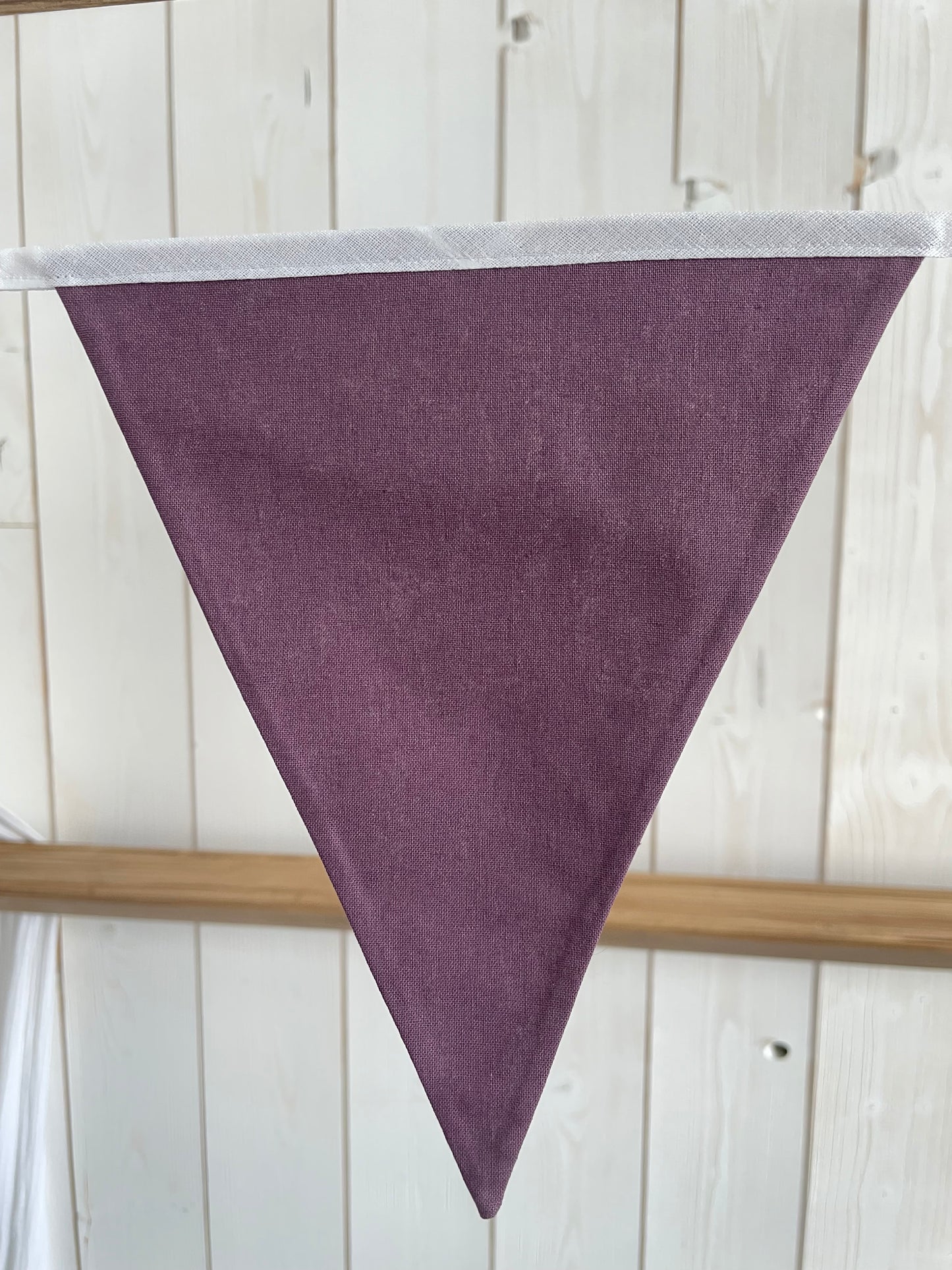 Guirlande de fanions. Couleurs unies