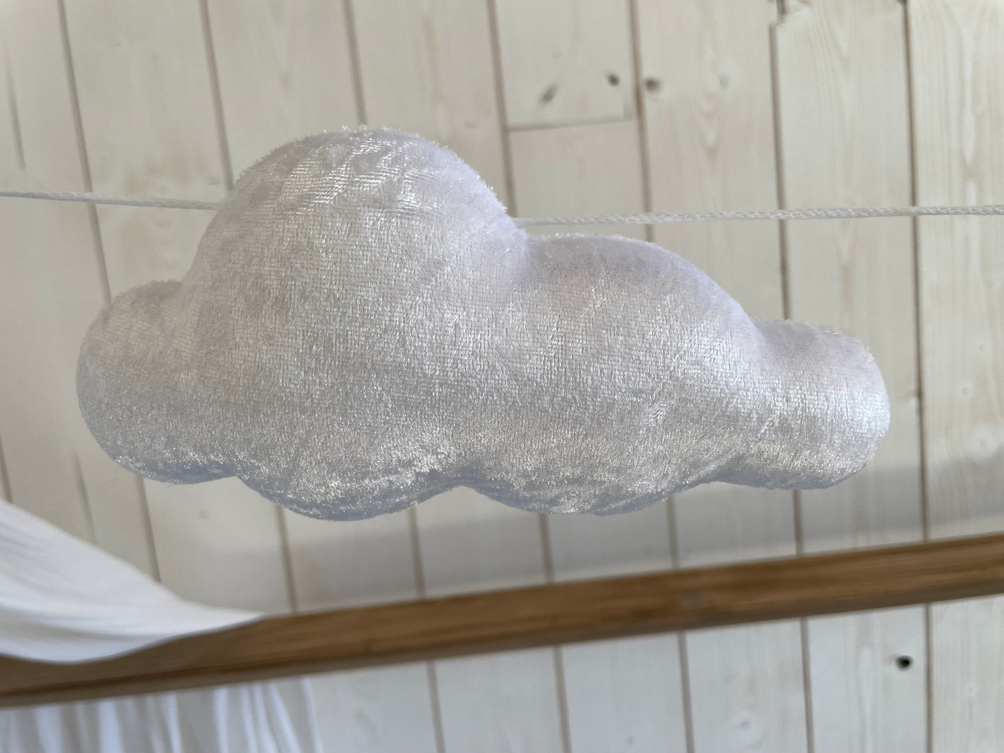 Guirlande lune, nuages
