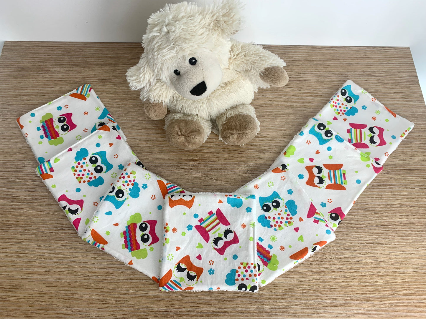 Lingettes bébé, semainier. Lingettes lavables