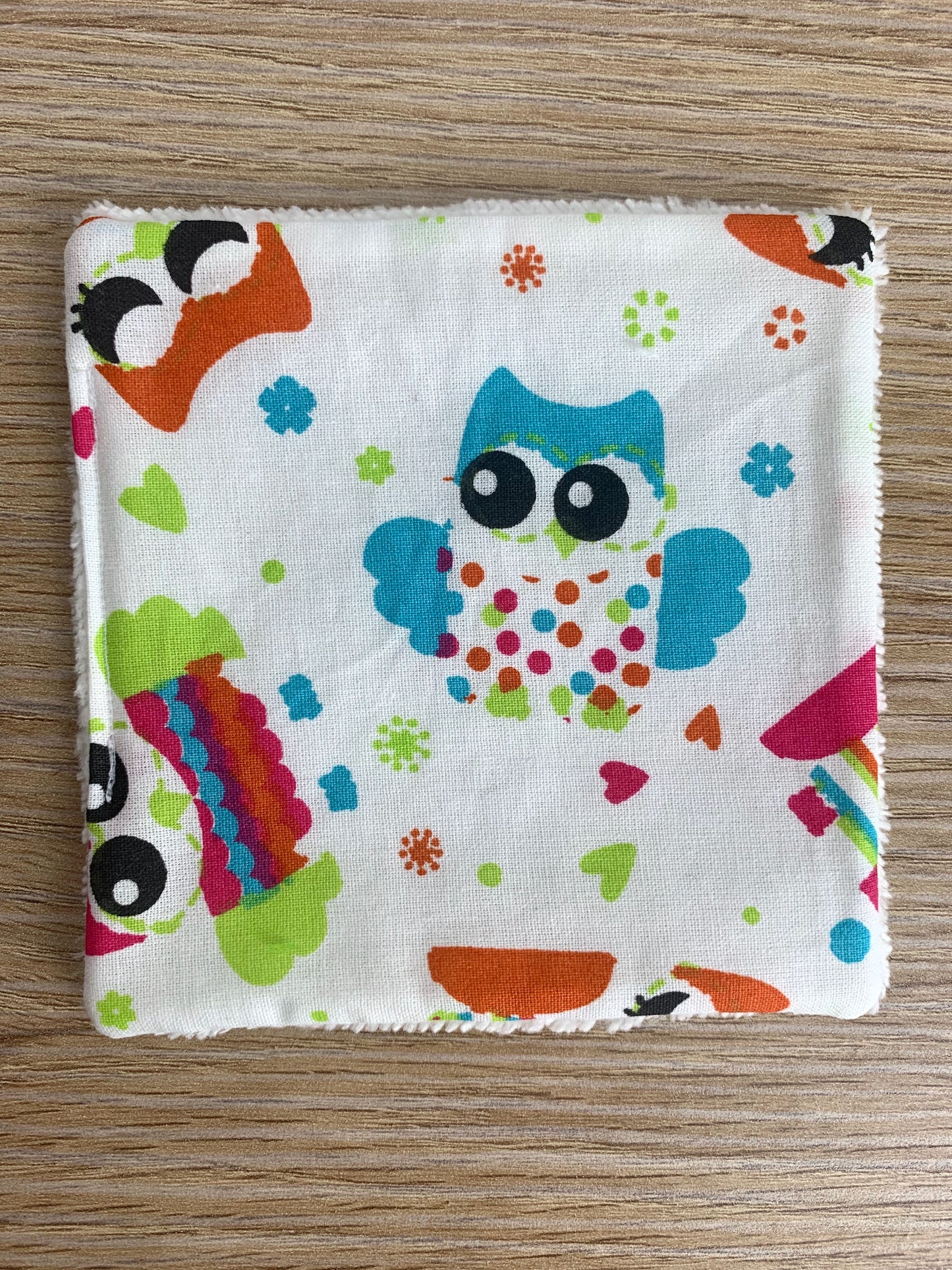 Lingettes bébé, semainier. Lingettes lavables