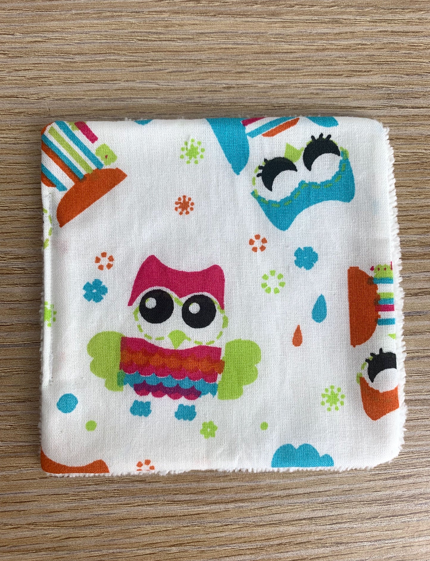 Lingettes bébé, semainier. Lingettes lavables