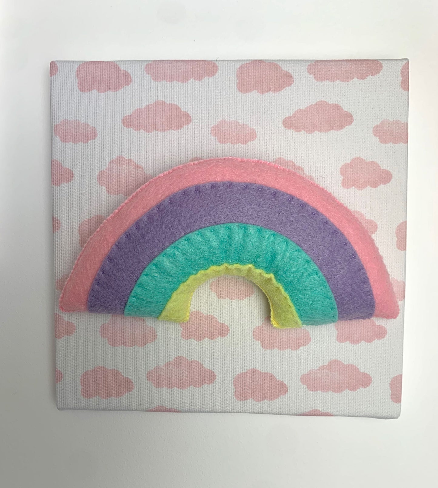 Tableaux arc-en-ciel pastel