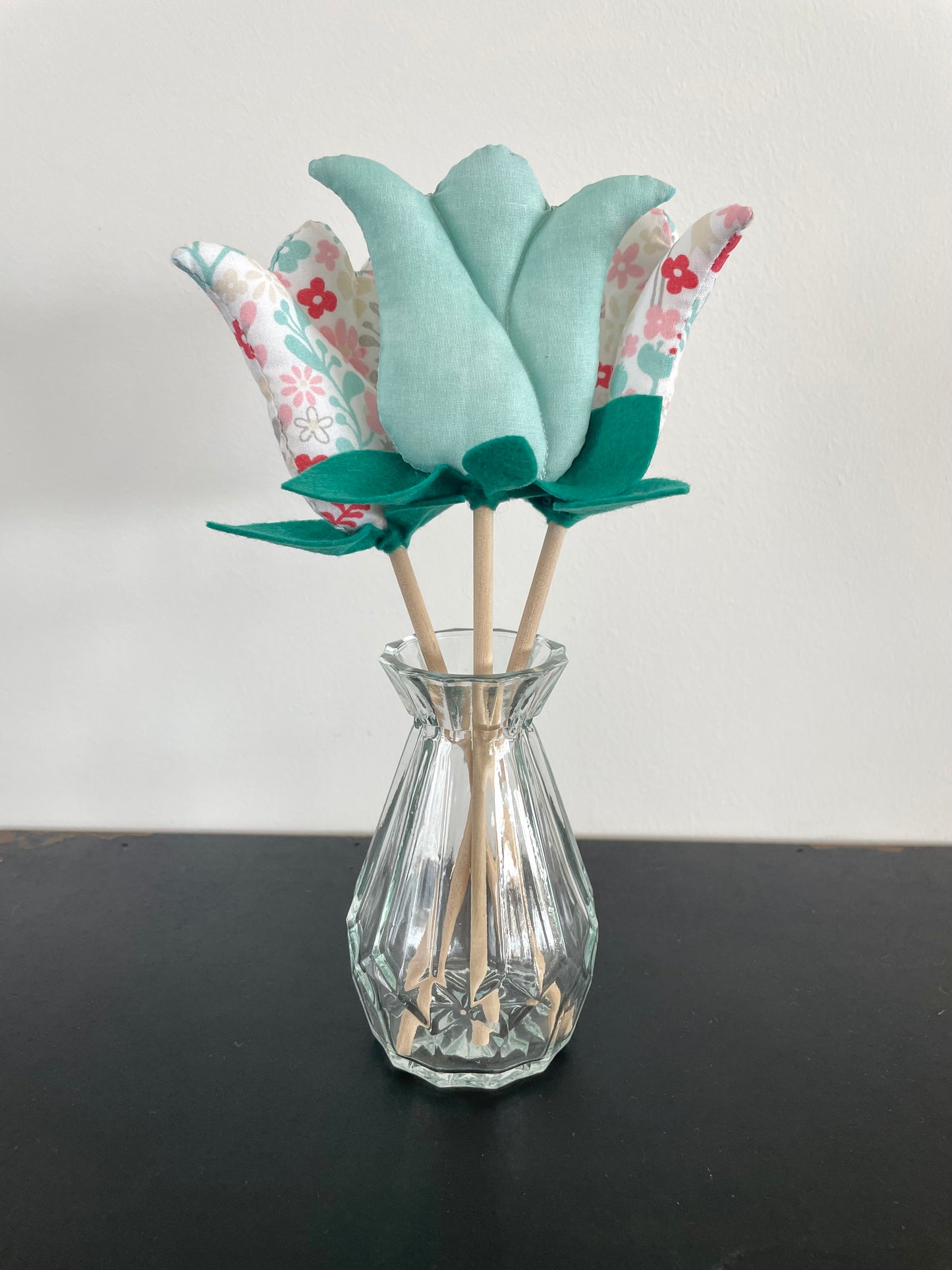 Bouquet de fleurs en tissu