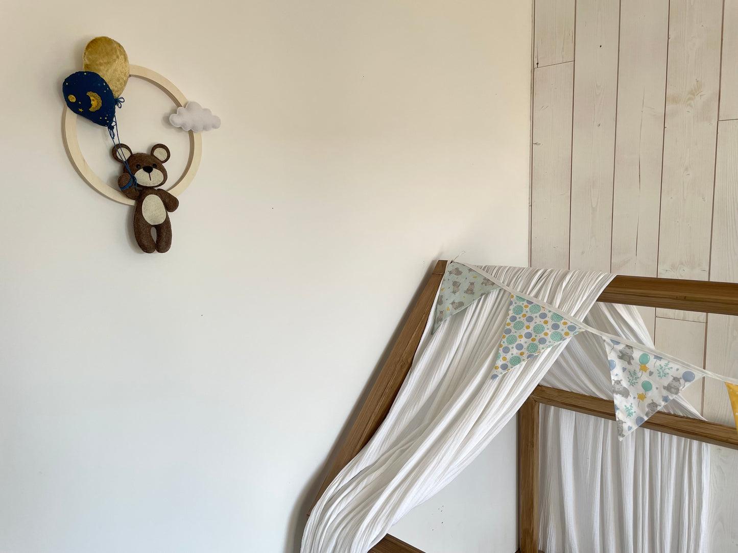 Couronne ours, ballons