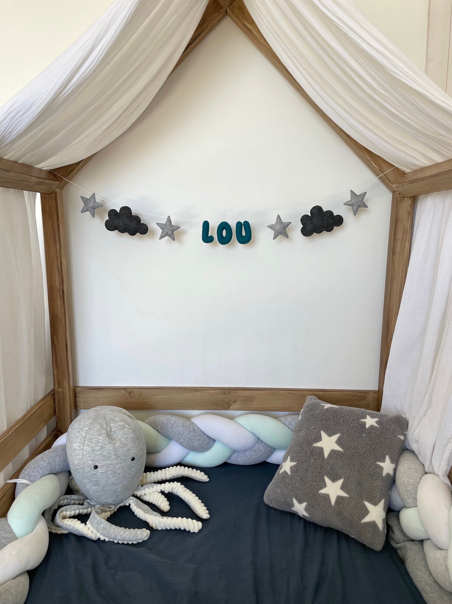 Guirlande de prénom. Guirlande à personnaliser