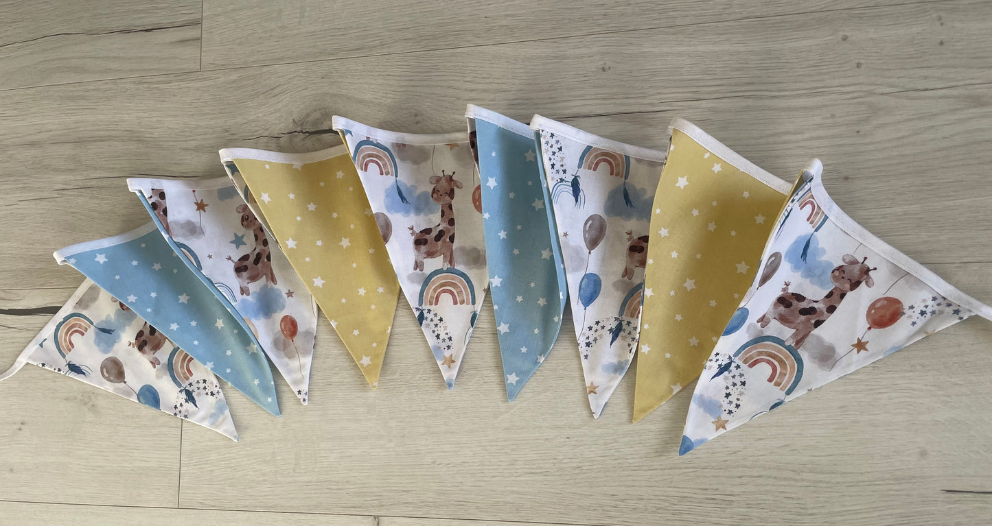 Guirlande de fanions. Girafe