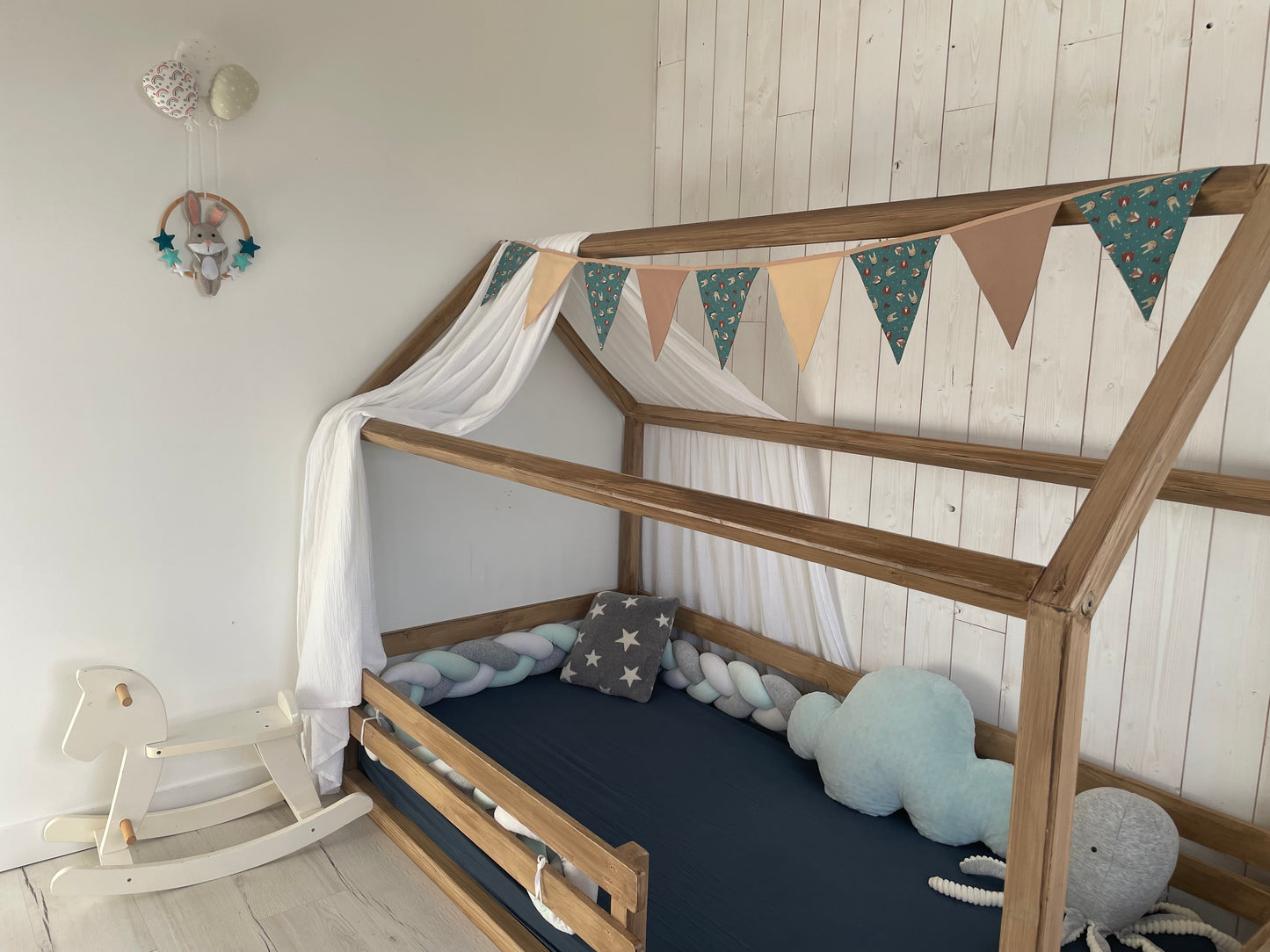 Guirlande de fanions. Animaux de le forêt