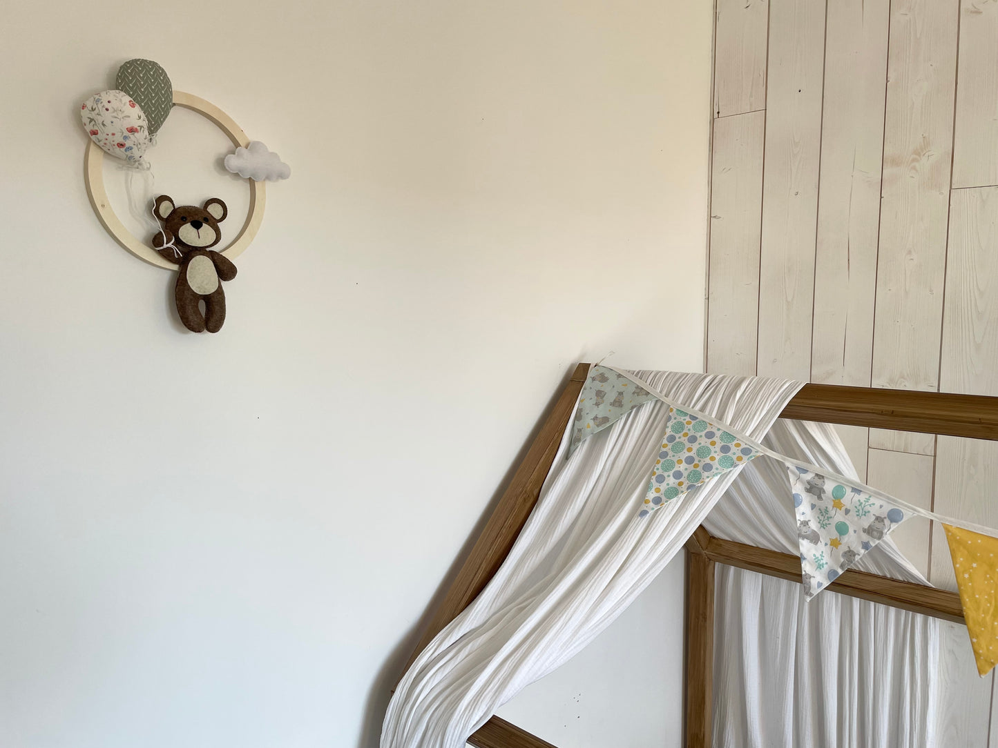 Couronne ours, ballons