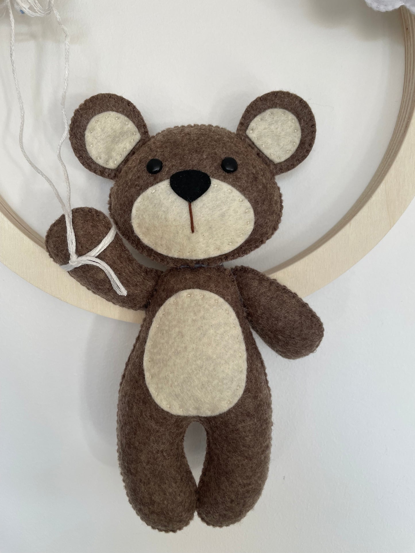 Couronne ours, ballons