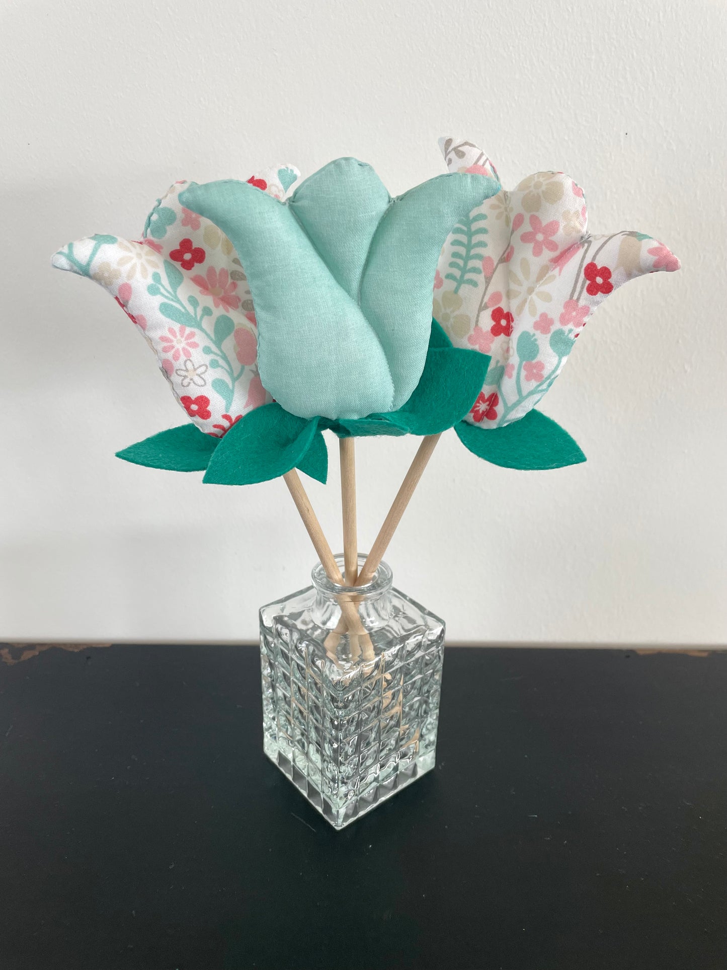Bouquet de fleurs en tissu