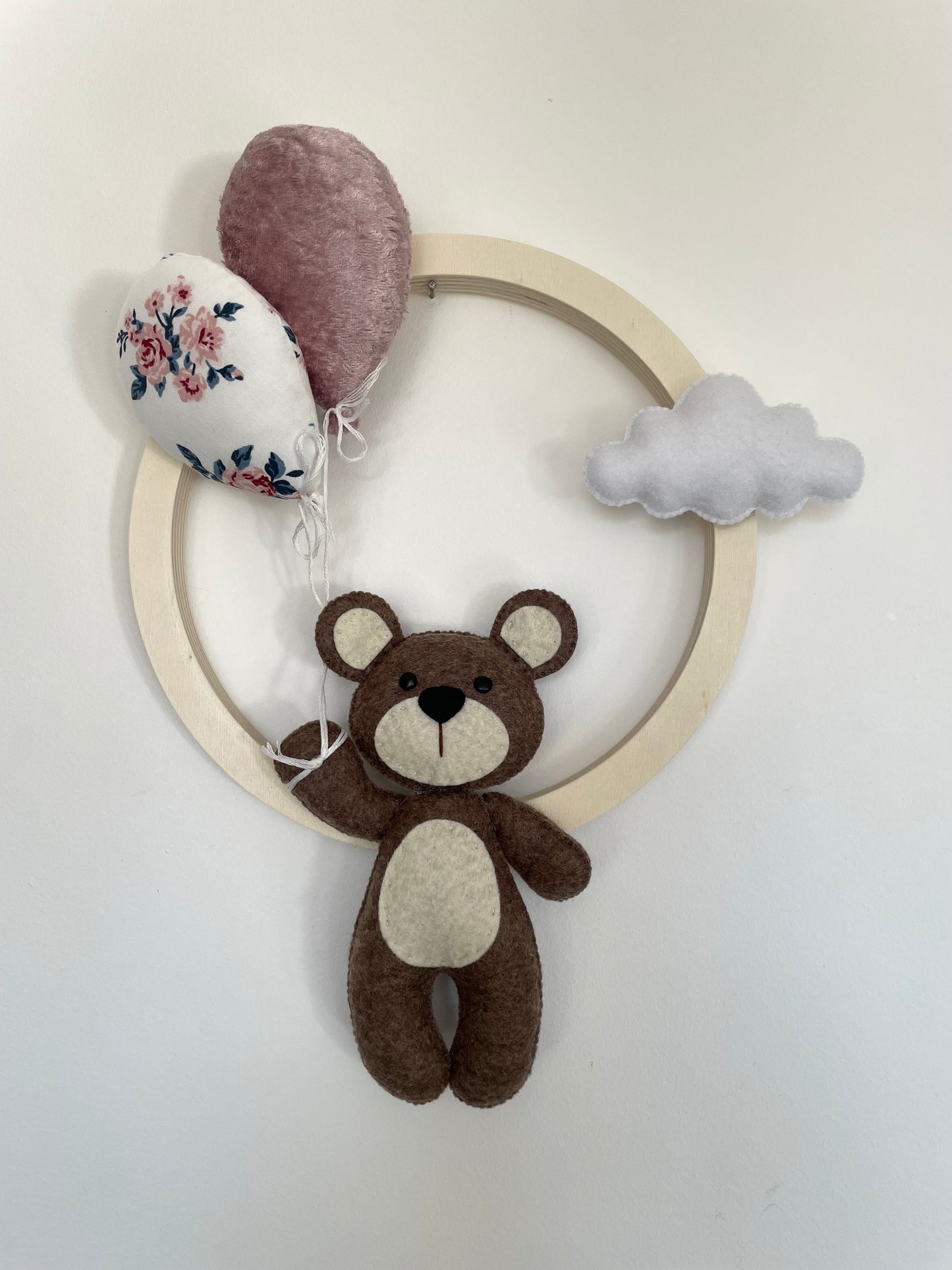 Couronne ours, ballons