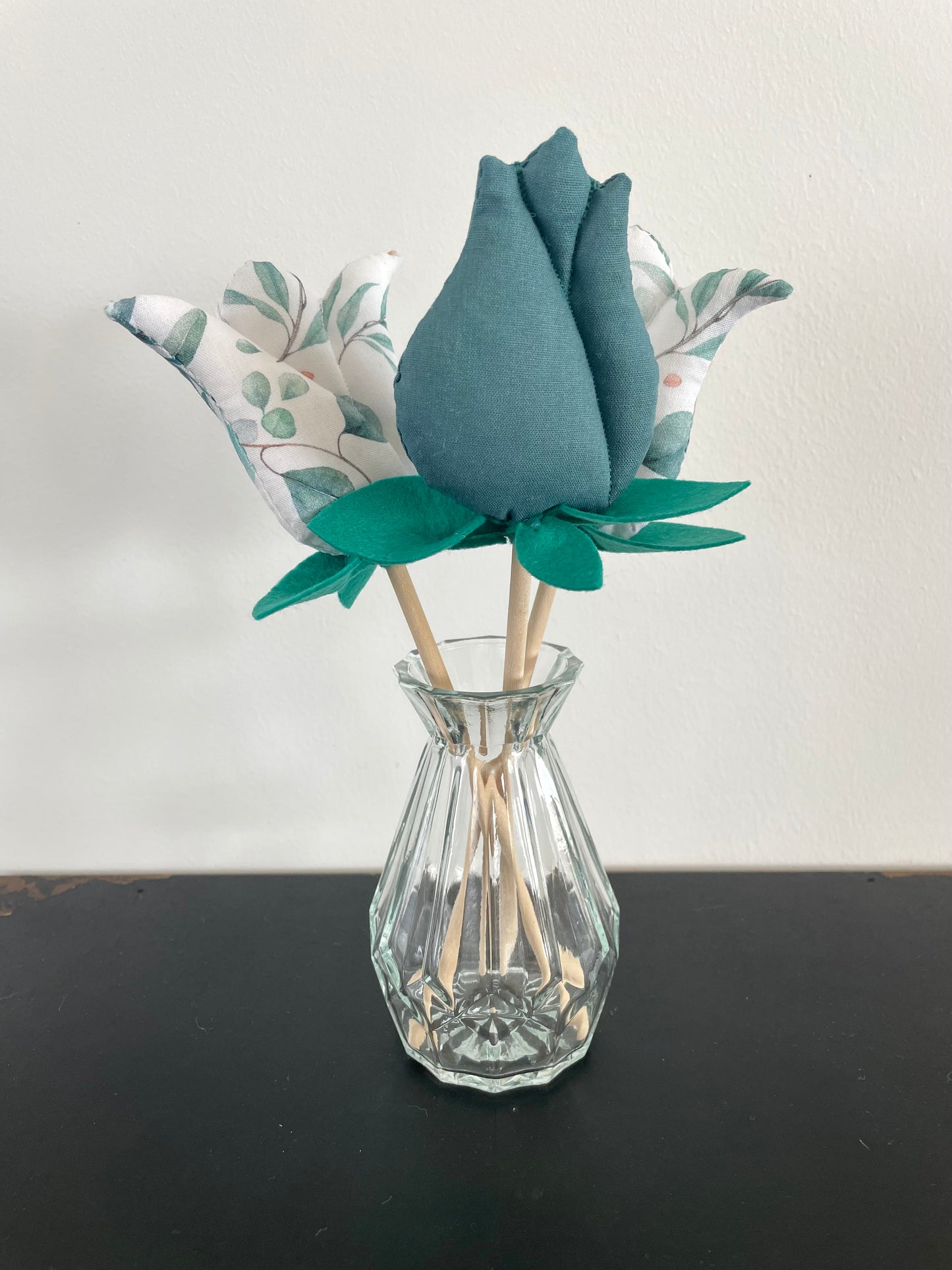 Bouquet de fleurs en tissu