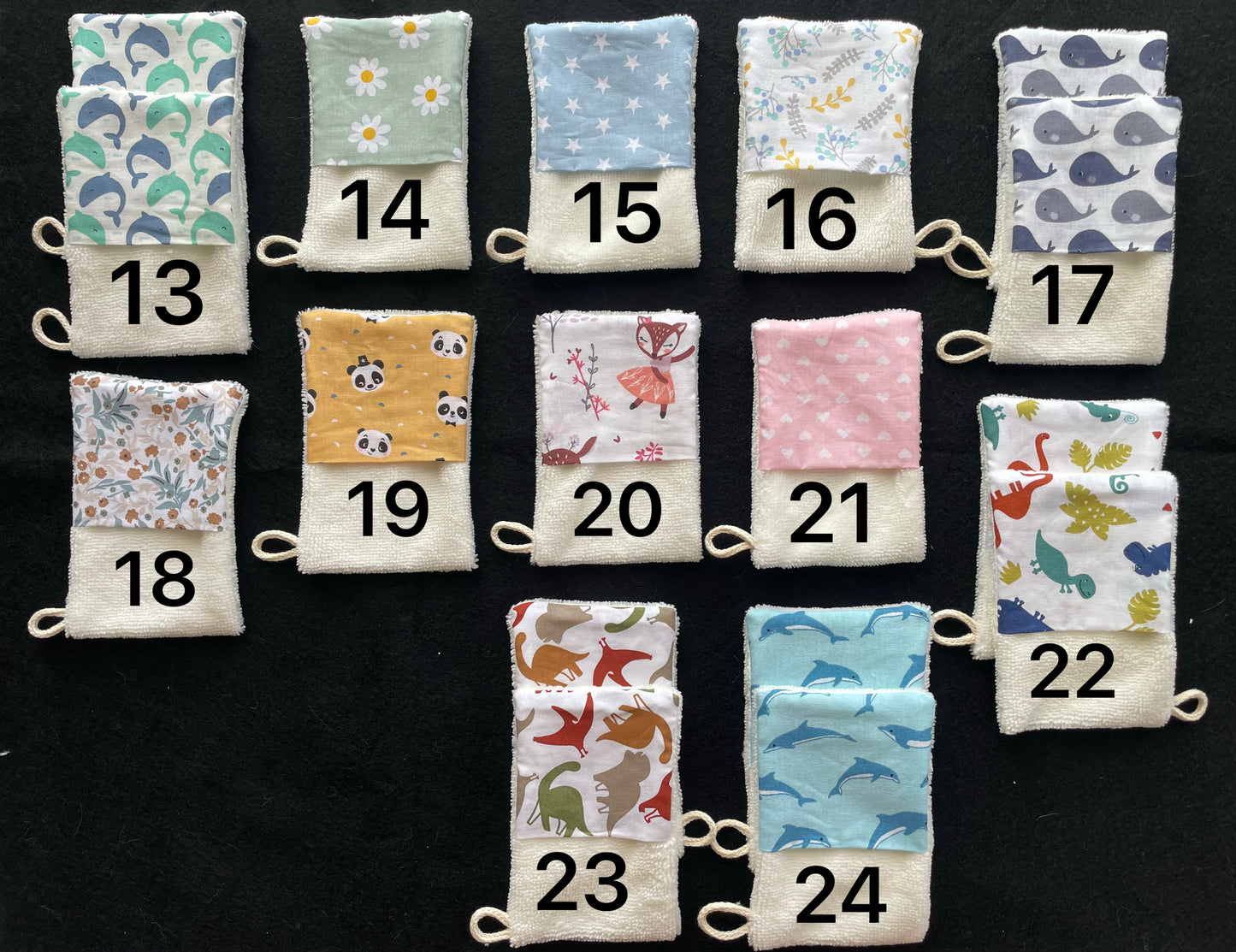 Gant de toilette pour enfant