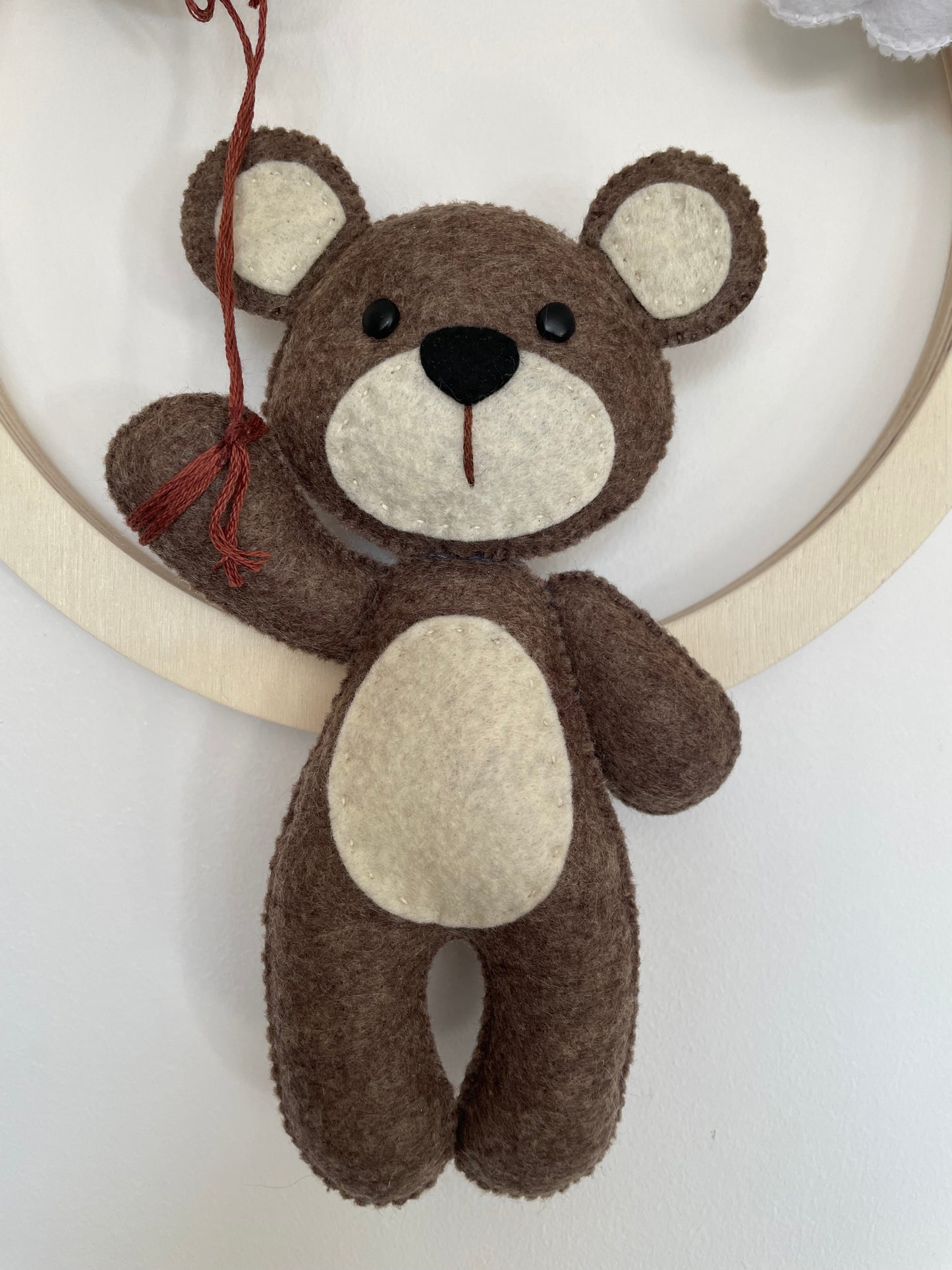 Couronne ours, ballons