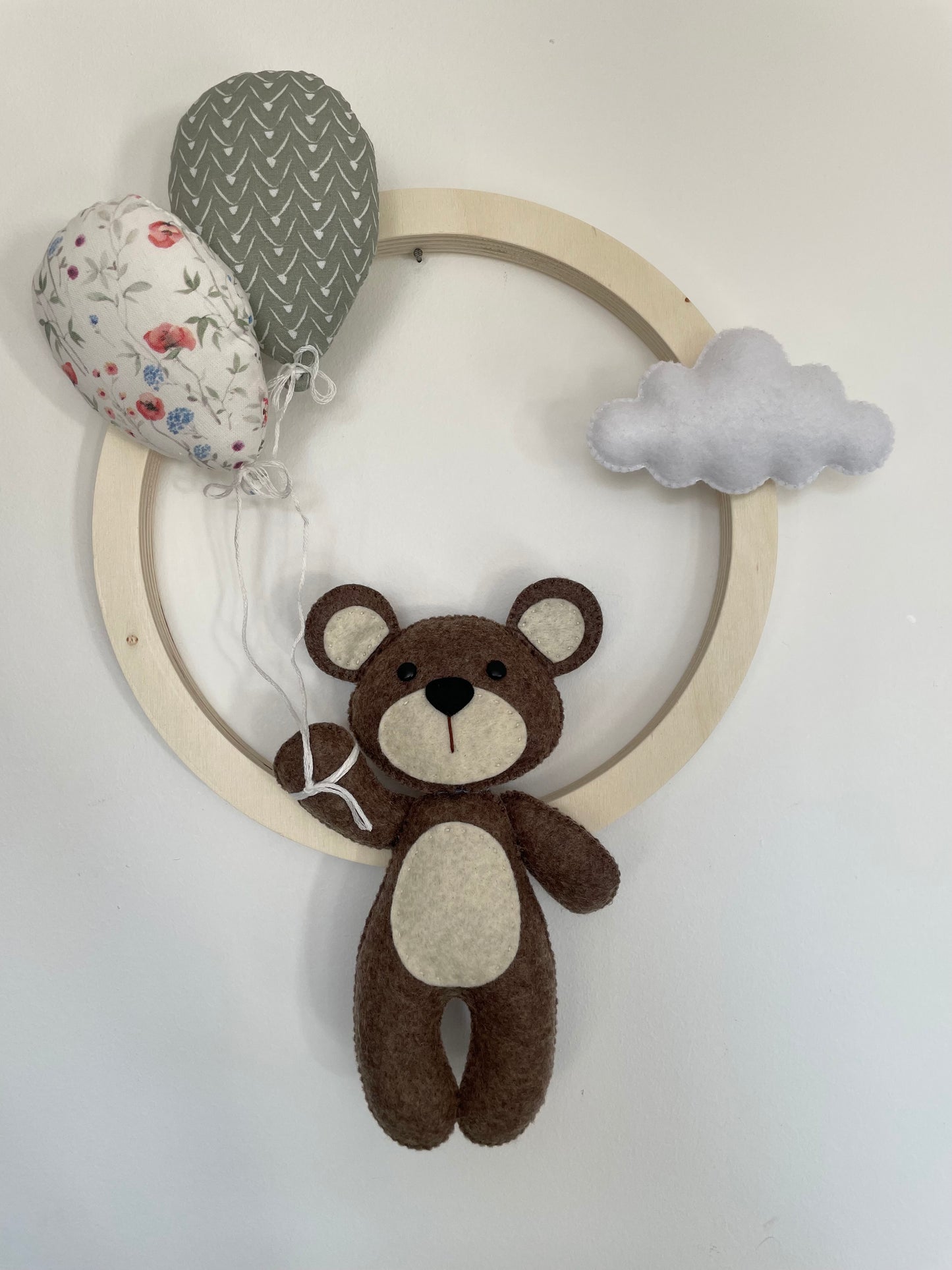 Couronne ours, ballons