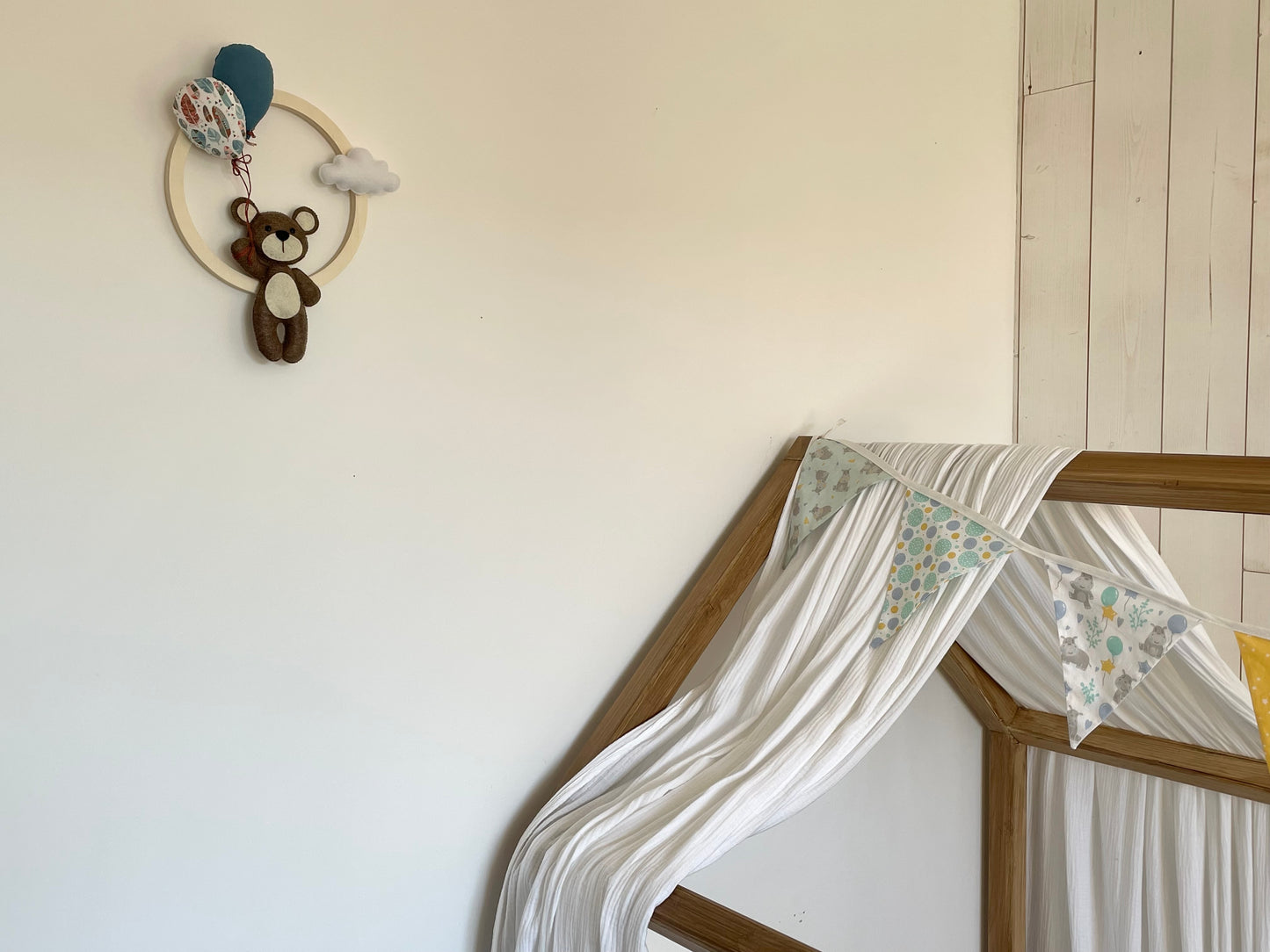 Couronne ours, ballons