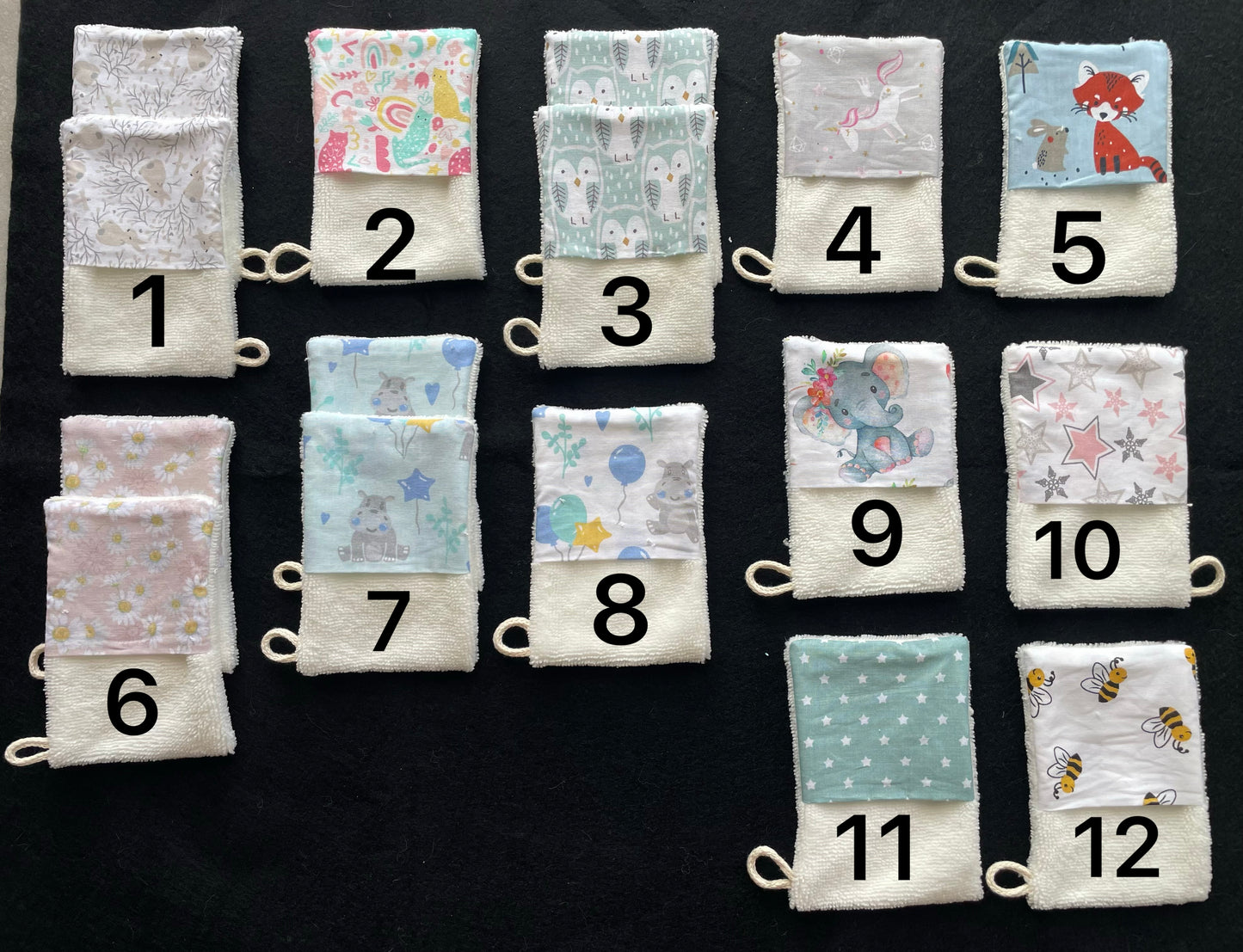 Gant de toilette pour enfant