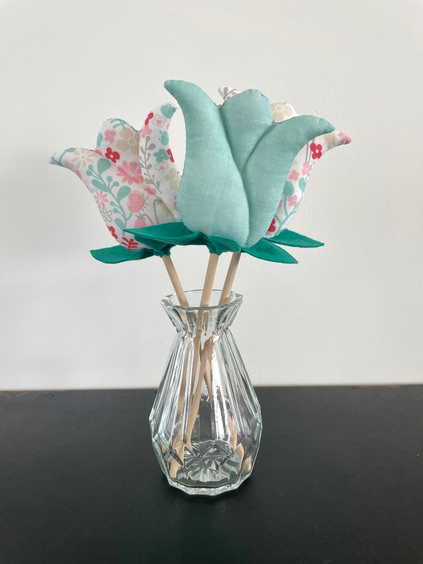 Bouquet de fleurs en tissu
