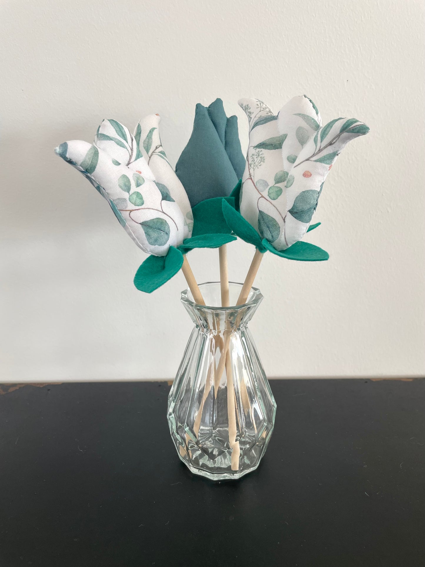 Bouquet de fleurs en tissu
