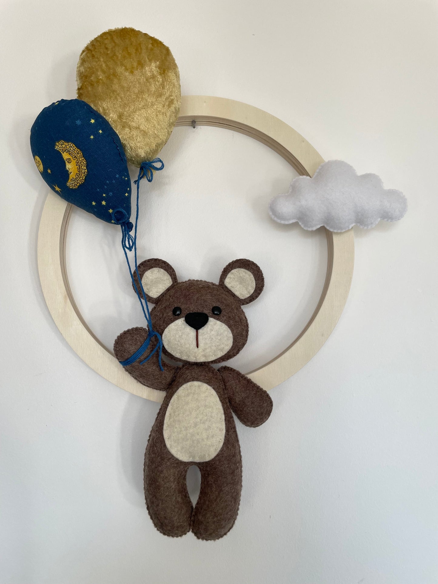 Couronne ours, ballons