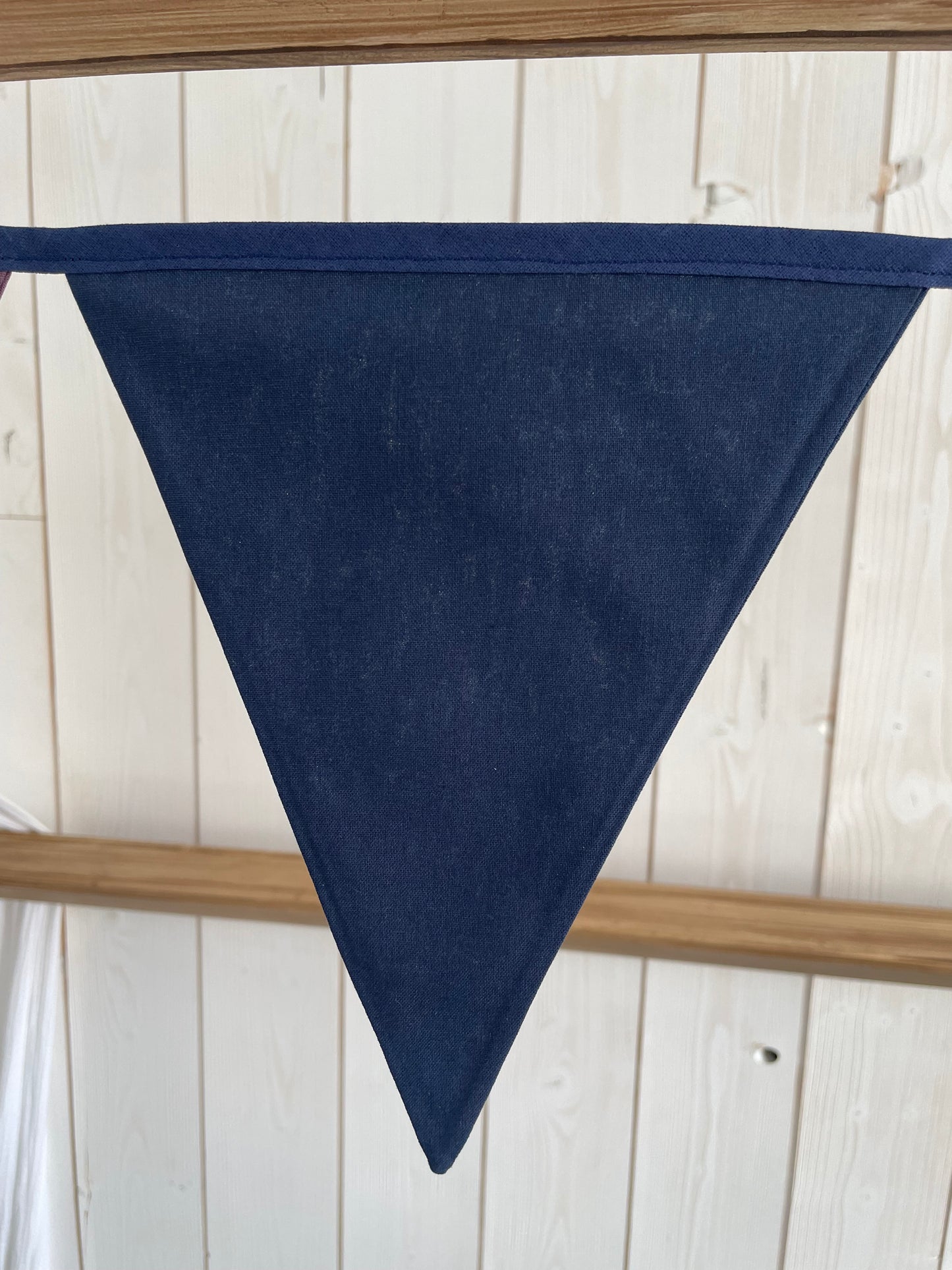 Guirlande de fanions. Couleurs unies