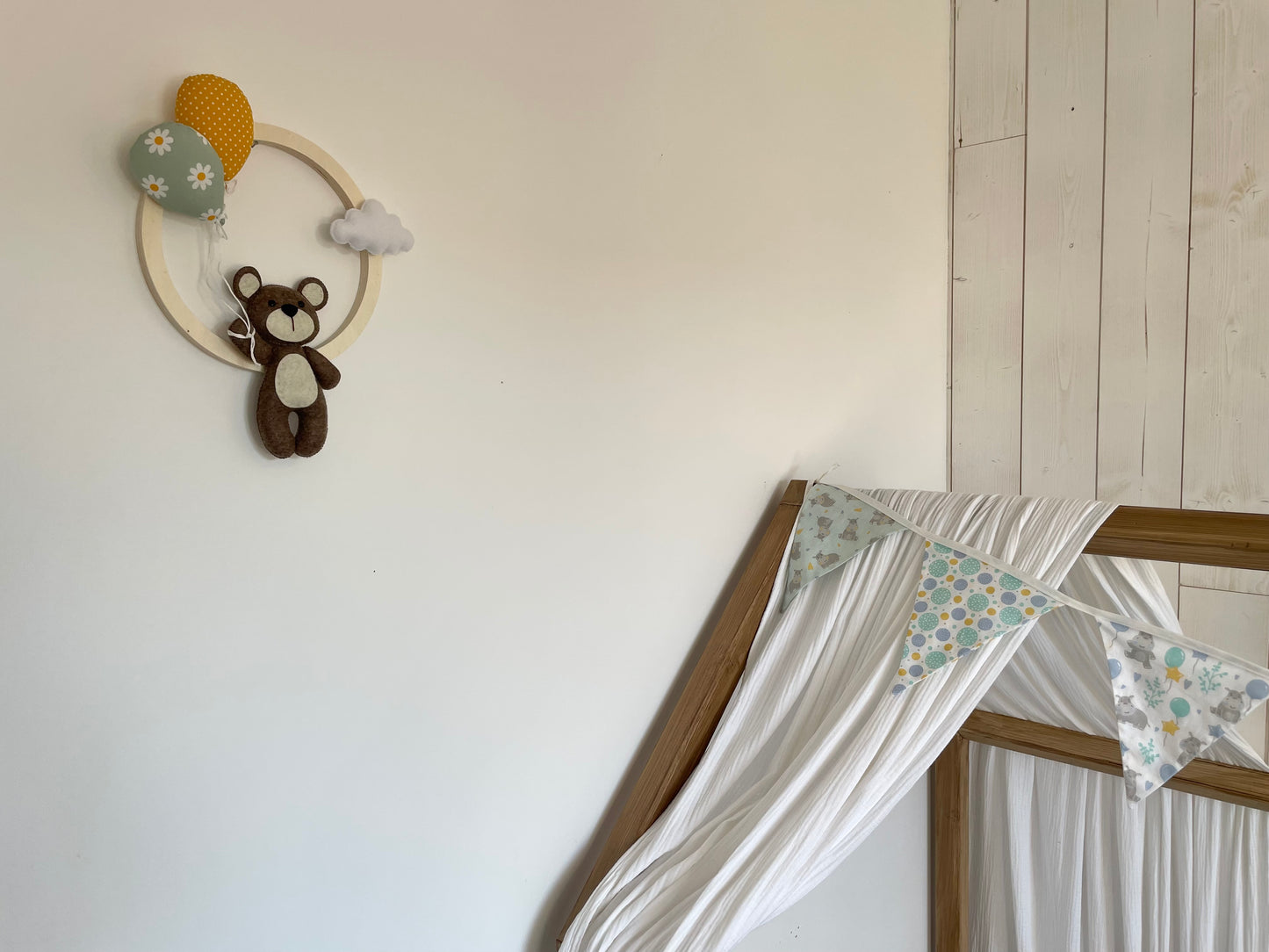 Couronne ours, ballons