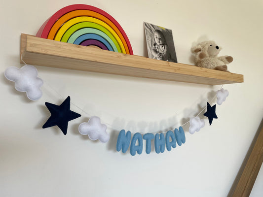 Guirlande de prénom. Guirlande à personnaliser